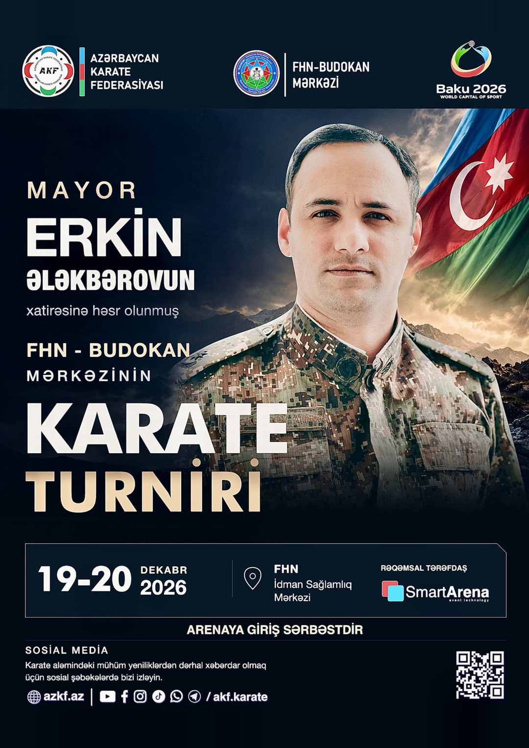 Mayor Erkin Ələkbərovun xatirəsinə həsr olunmuş "FHN-Budokan Mərkəzi"nin karate turniri (2-ci liqa)