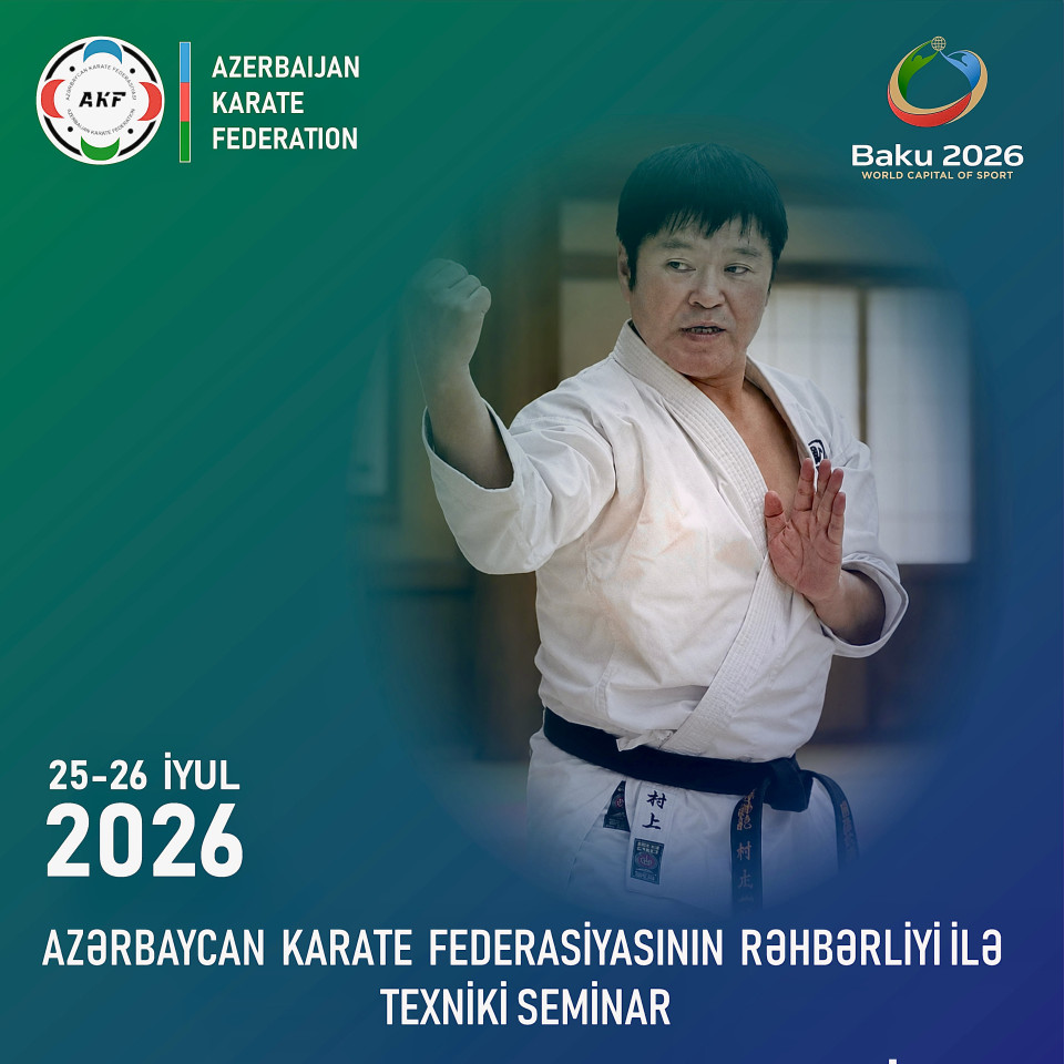 Sensey Manabu Murakaminin iştirakı ilə texniki seminar
