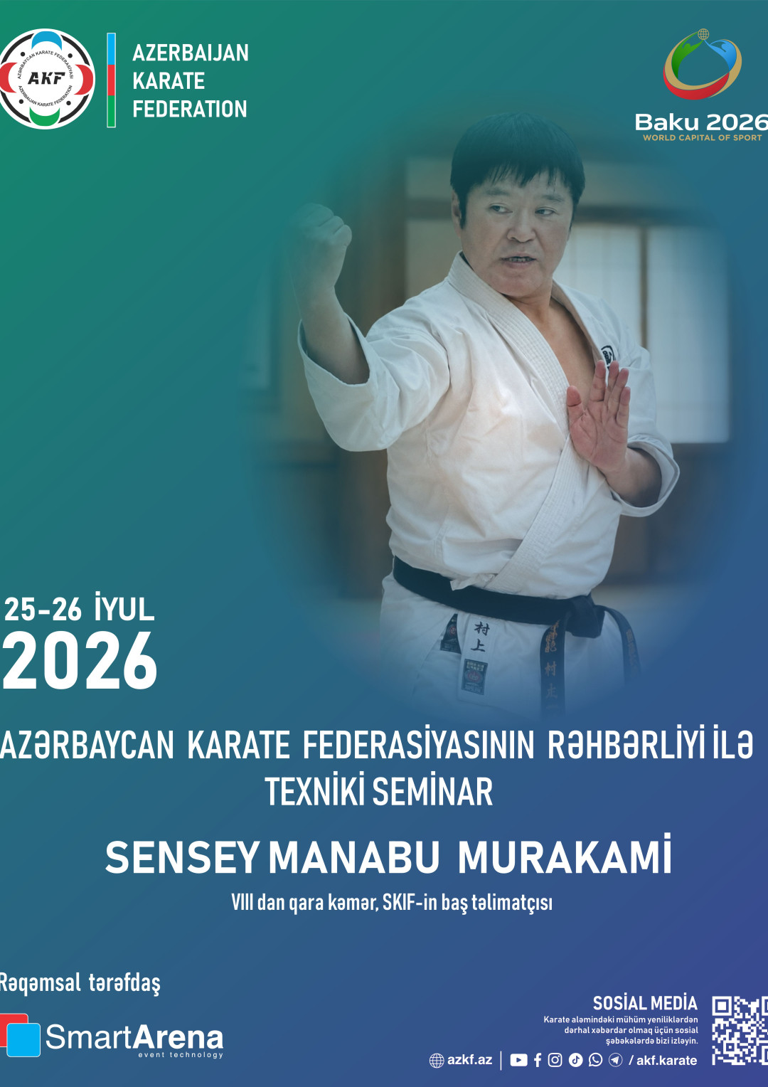 Sensey Manabu Murakaminin iştirakı ilə texniki seminar