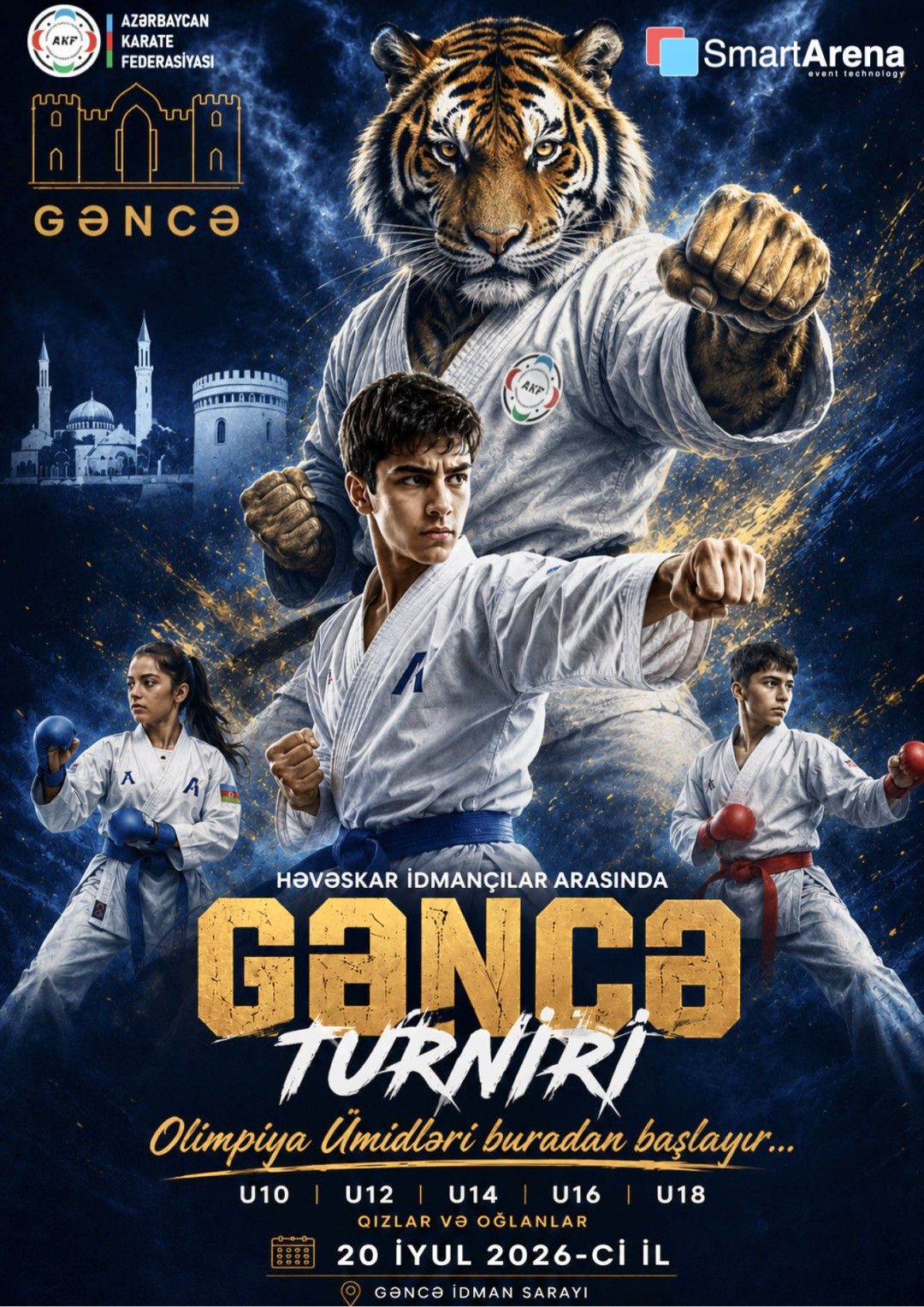 Karate üzrə Gəncə şəhər turniri (2-ci liqa)