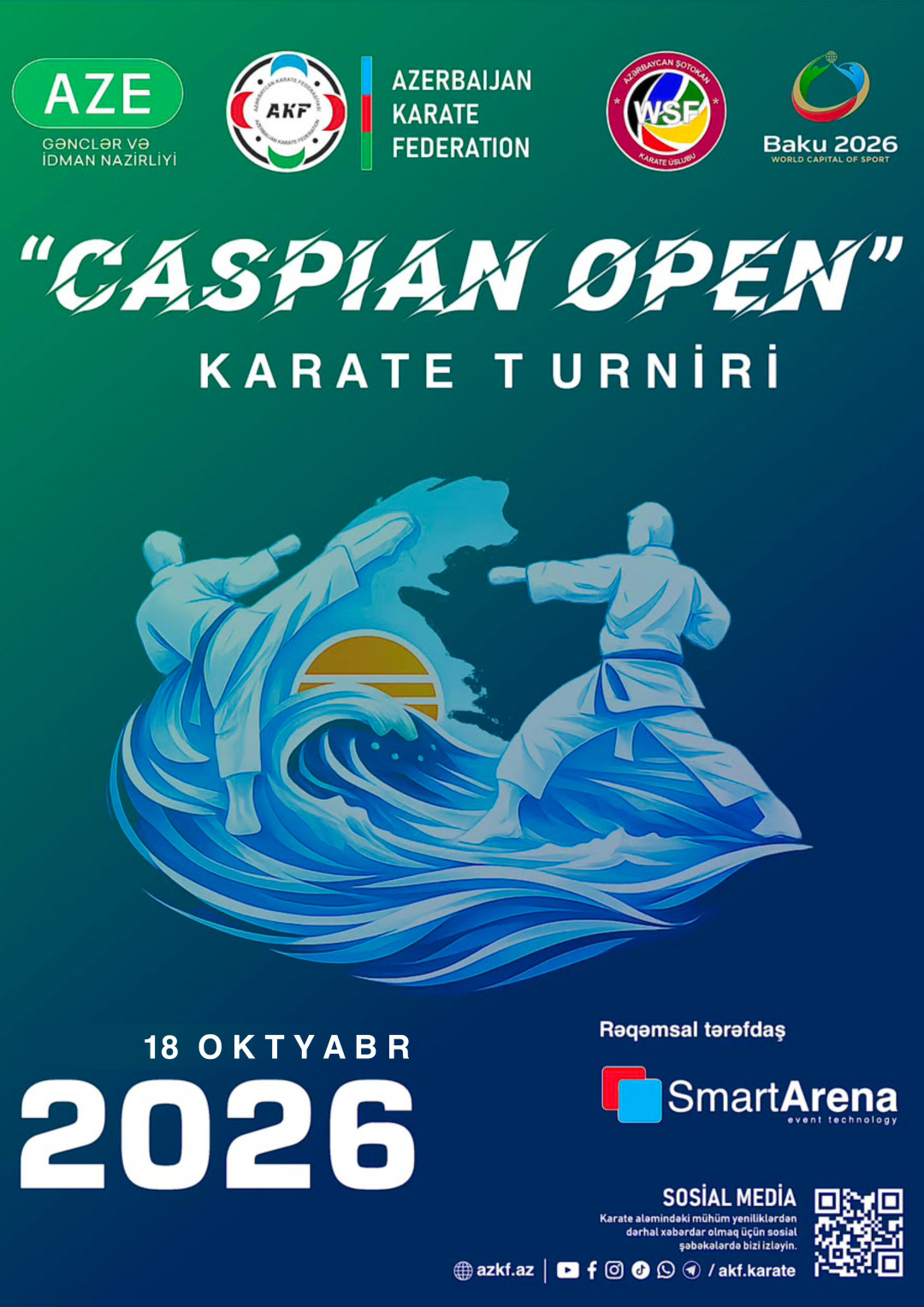 "Caspian Open" karate tournament - 2026
